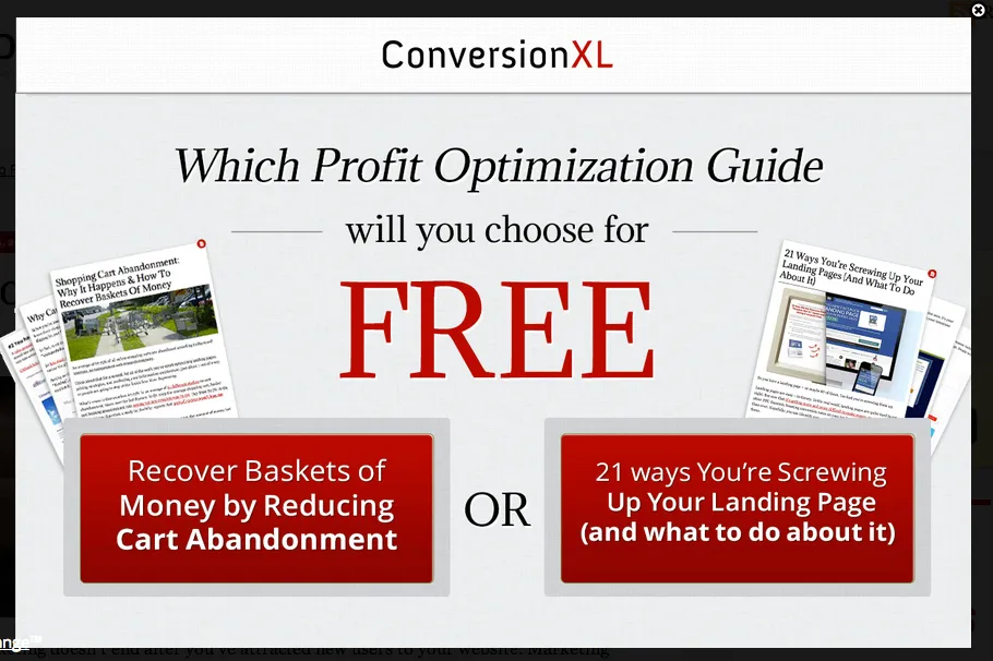 Email list building illustration