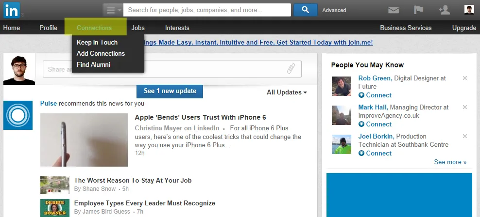 Email list building illustration