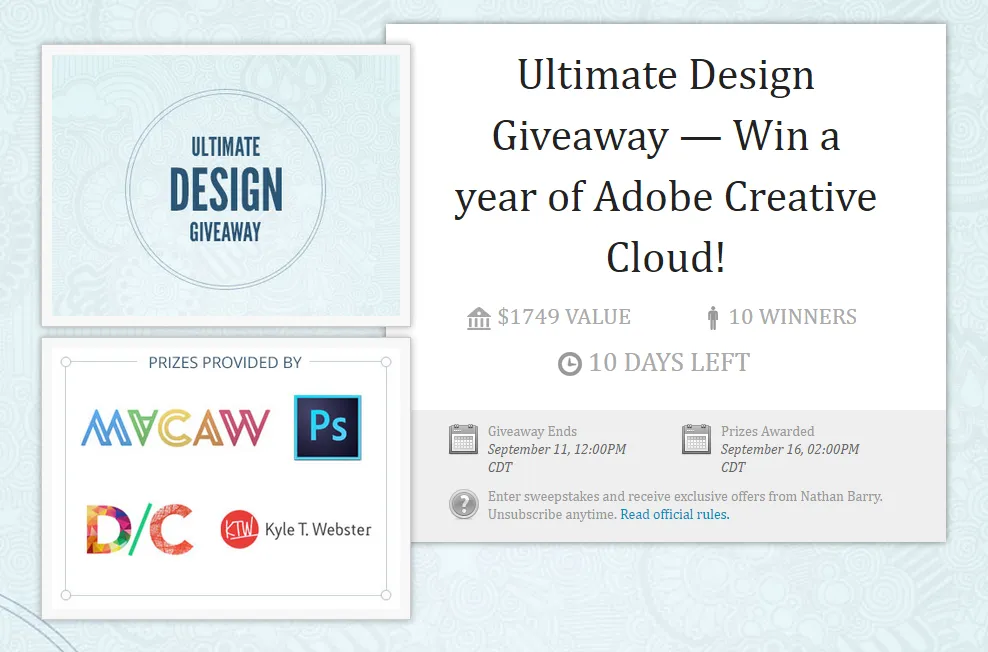 Email list building illustration